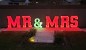 MR and MRS Letters - Shown in Red and Yellow